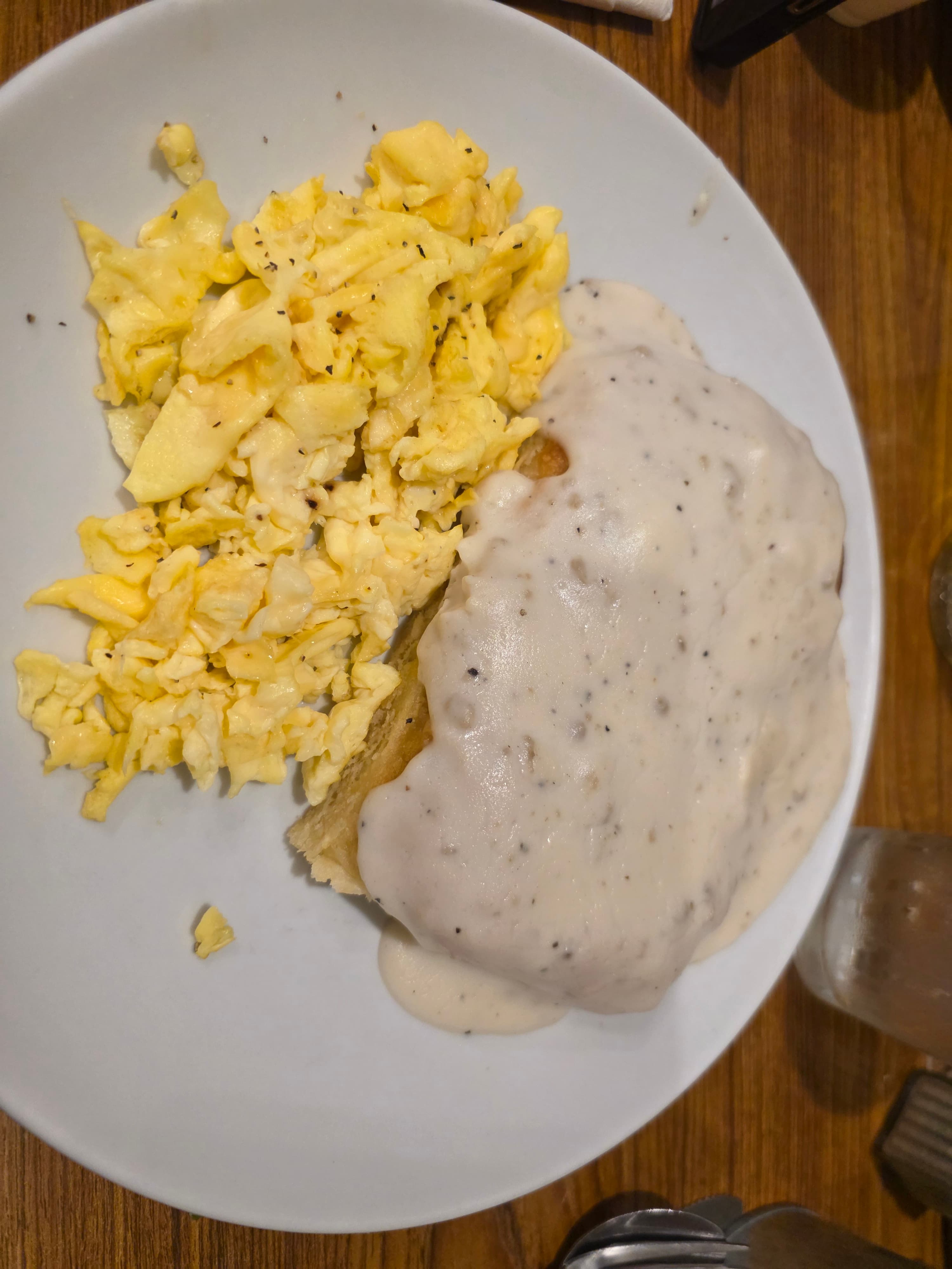 Stuffed Biscuit & Gravy